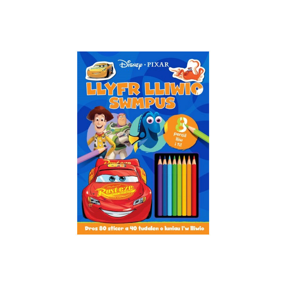 Rily Publications Ltd Disney Pixar: Llyfr Lliwio Swmpus (häftad, wel)