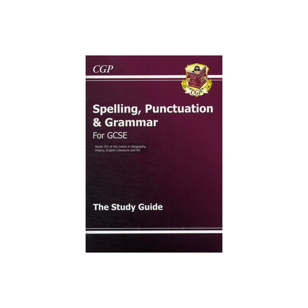 Coordination Group Publications Ltd (CGP) GCSE Spelling, Punctuation and Grammar Study Guide (häftad, eng)