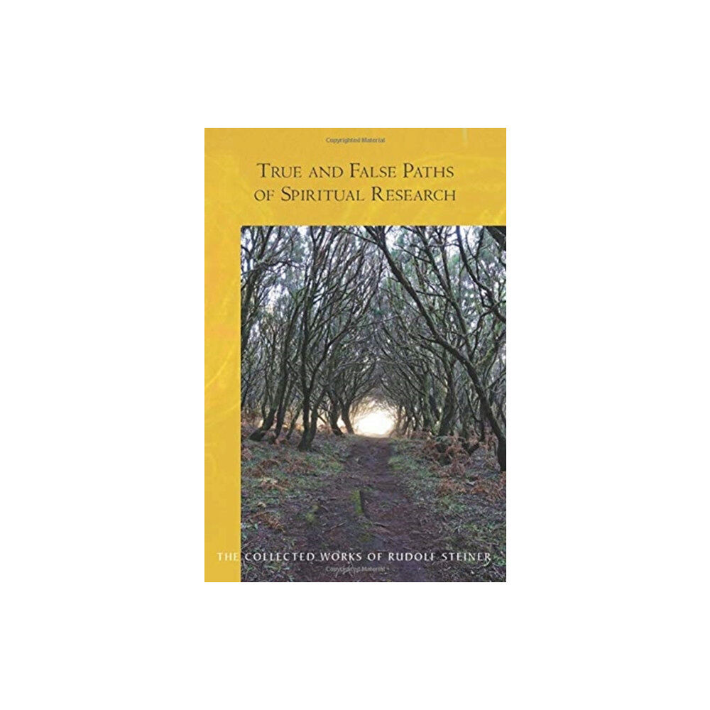 Rudolf Steiner Press True and False Paths of Spiritual Research (häftad, eng)