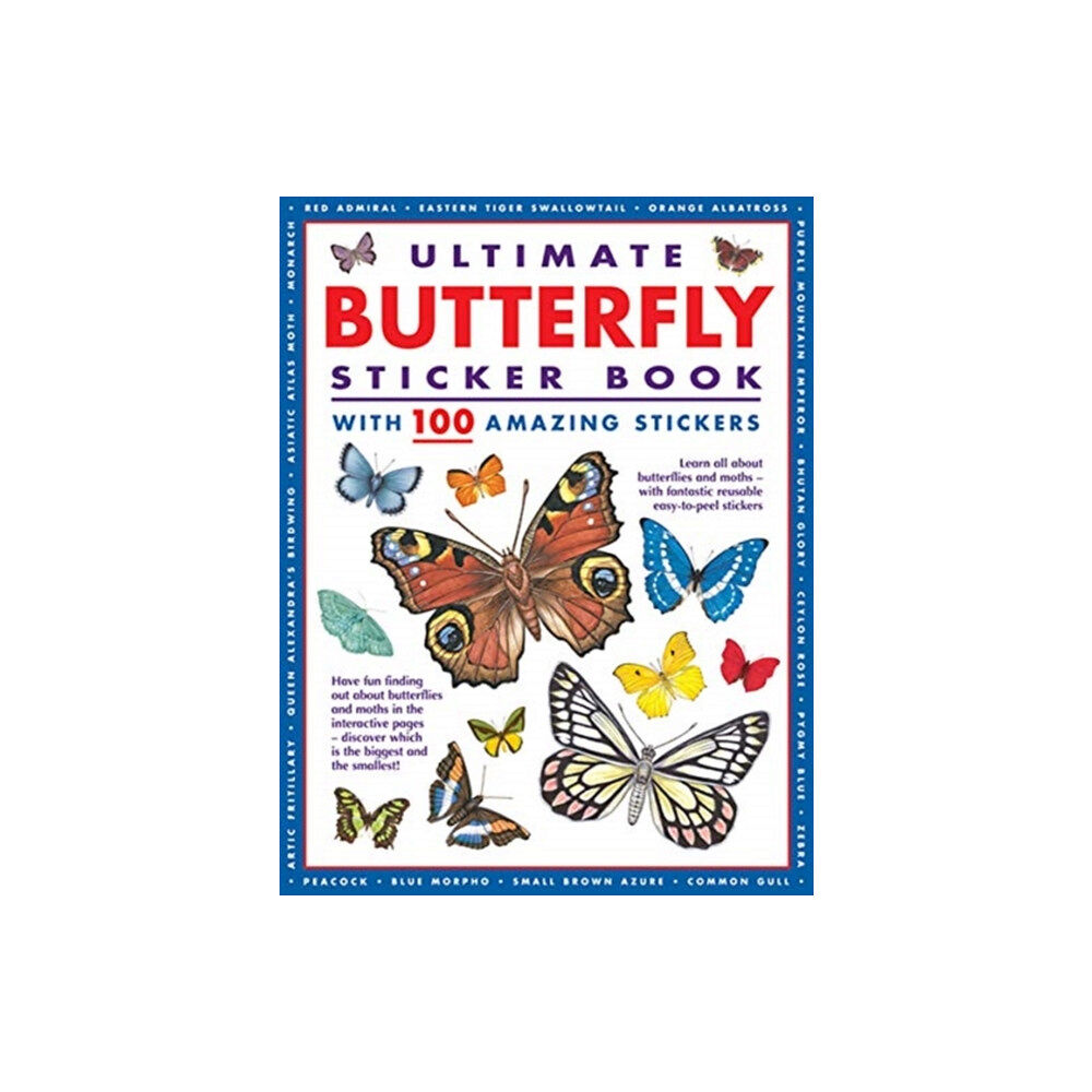 Anness publishing Ultimate Butterfly Sticker Book (häftad, eng)