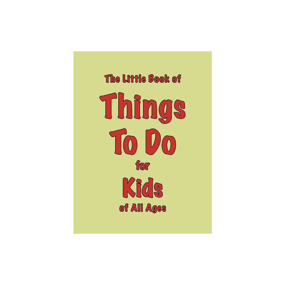 Zymurgy Publishing The Little Book of Things To Do (häftad, eng)