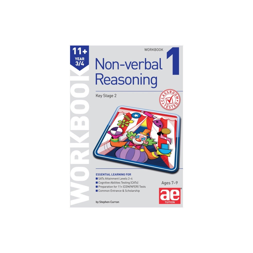 Accelerated Education Publications Ltd 11+ Non-Verbal Reasoning Year 3/4 Workbook 1 (häftad, eng)