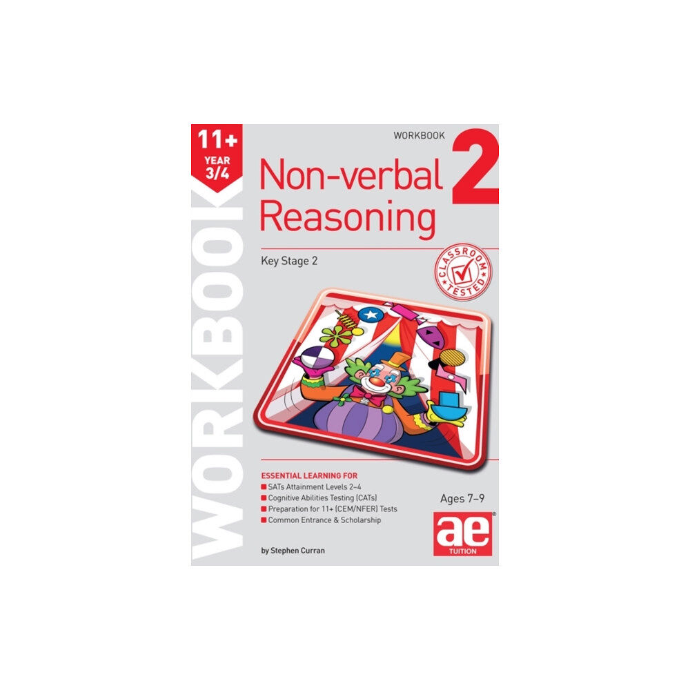 Accelerated Education Publications Ltd 11+ Non-Verbal Reasoning Year 3/4 Workbook 2 (häftad, eng)