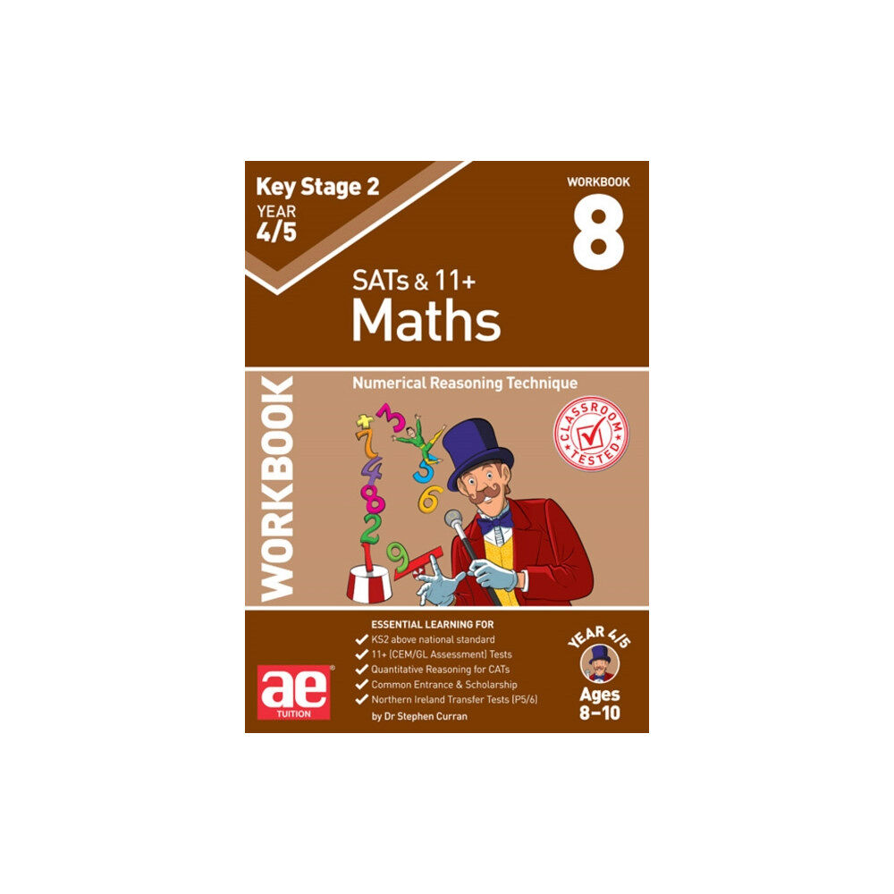 Accelerated Education Publications Ltd KS2 Maths Year 4/5 Workbook 8 (häftad, eng)