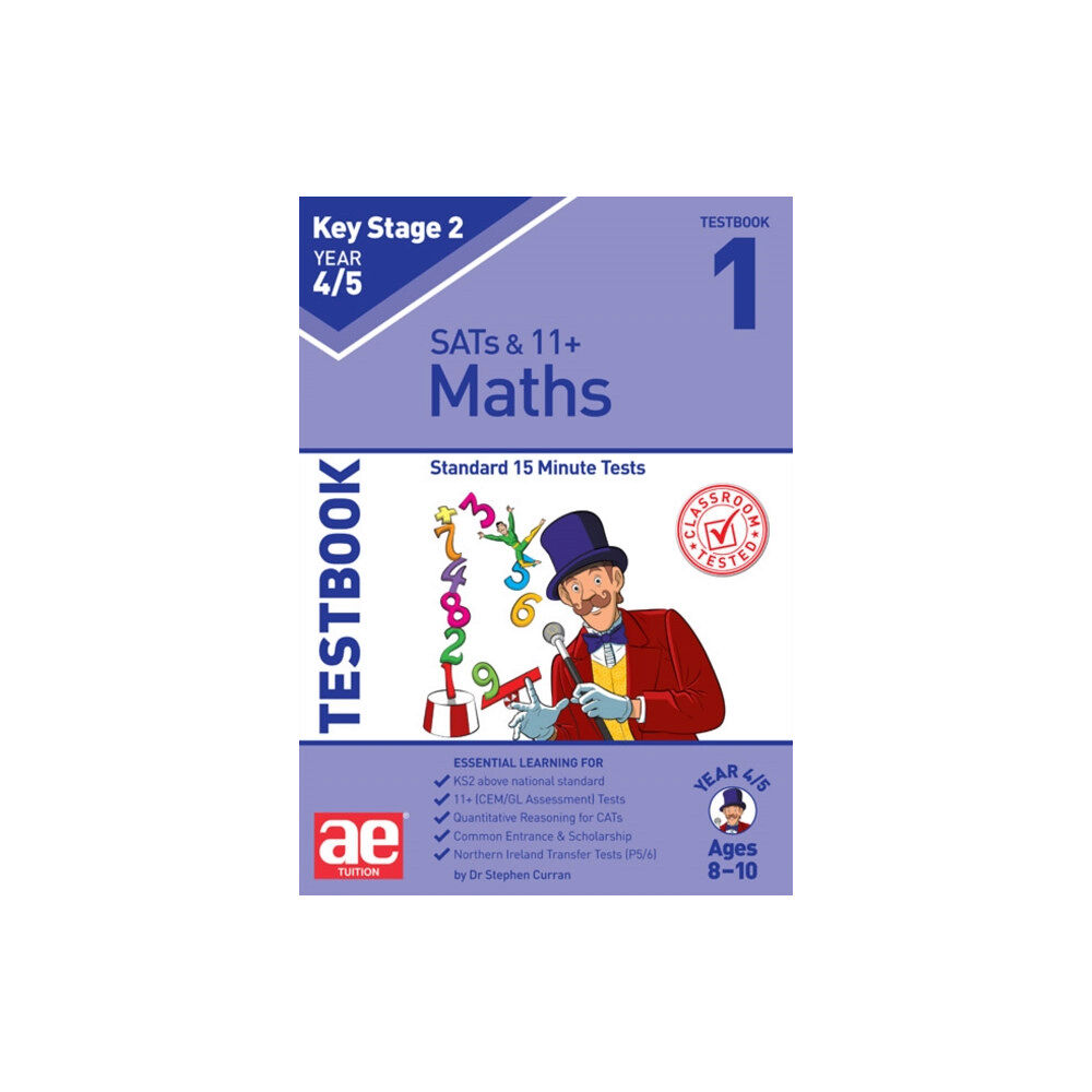 Accelerated Education Publications Ltd KS2 Maths Year 4/5 Testbook 1 (häftad, eng)