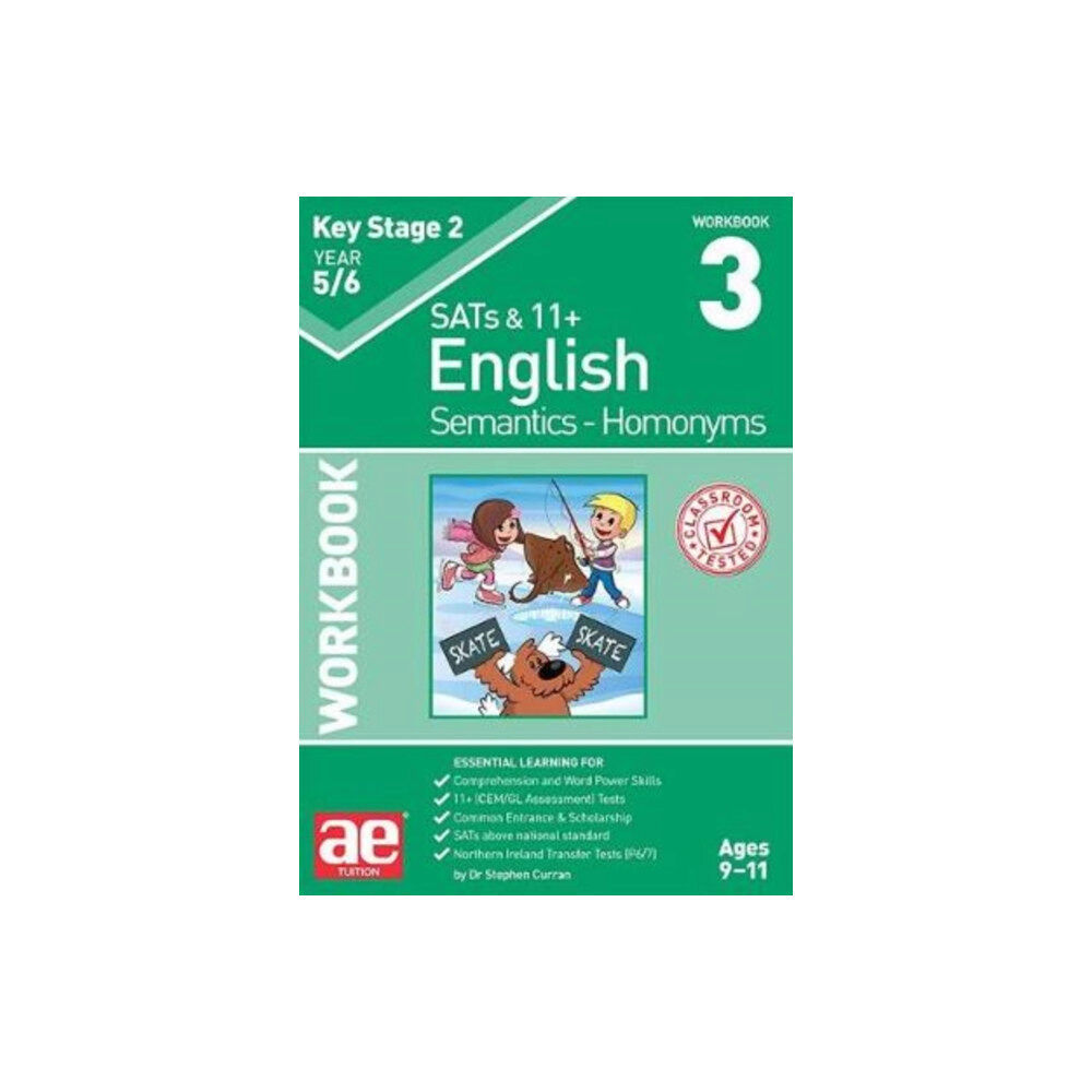 Accelerated Education Publications Ltd KS2 Semantics Year 5/6 Workbook 3 - Homonyms (häftad, eng)