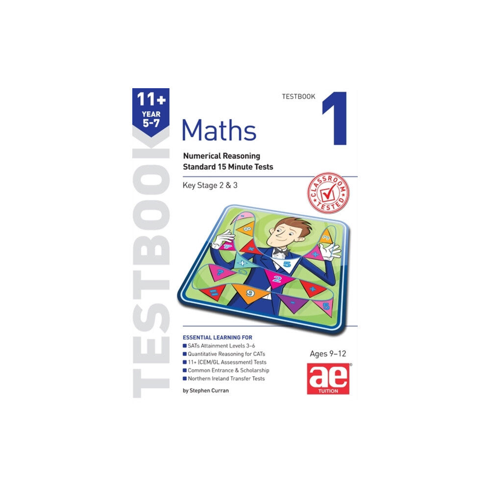 Accelerated Education Publications Ltd 11+ Maths Year 5-7 Testbook 1 (häftad, eng)