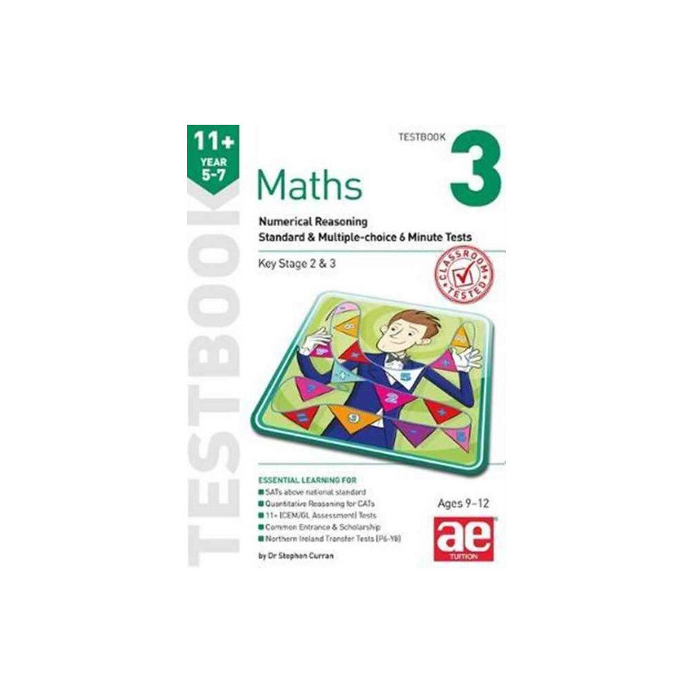 Accelerated Education Publications Ltd 11+ Maths Year 5-7 Testbook 3 (häftad, eng)