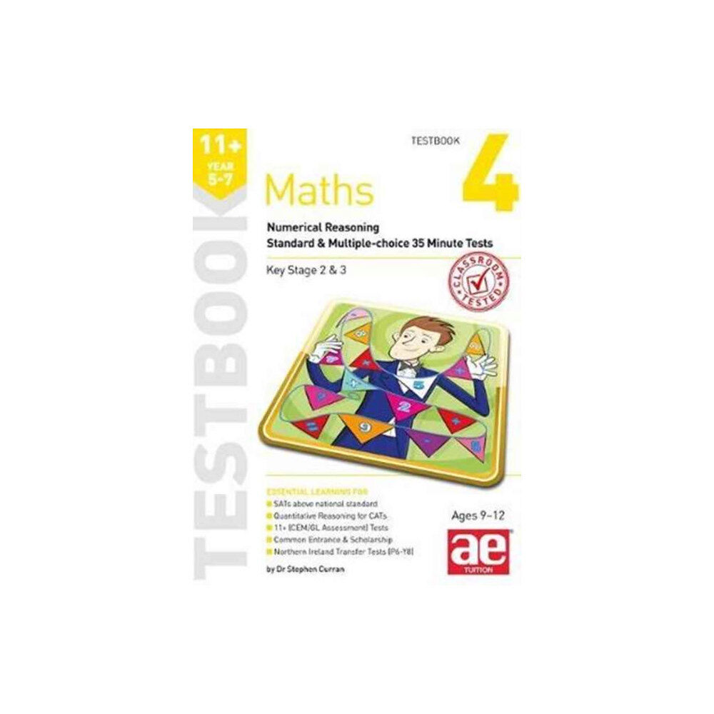 Accelerated Education Publications Ltd 11+ Maths Year 5-7 Testbook 4 (häftad, eng)