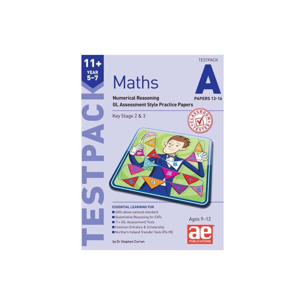 Accelerated Education Publications Ltd 11+ Maths Year 5-7 Testpack A Papers 13-16 (häftad, eng)