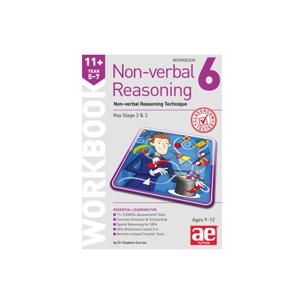 Accelerated Education Publications Ltd 11+ Non-verbal Reasoning Year 5-7 Workbook 6 (häftad, eng)