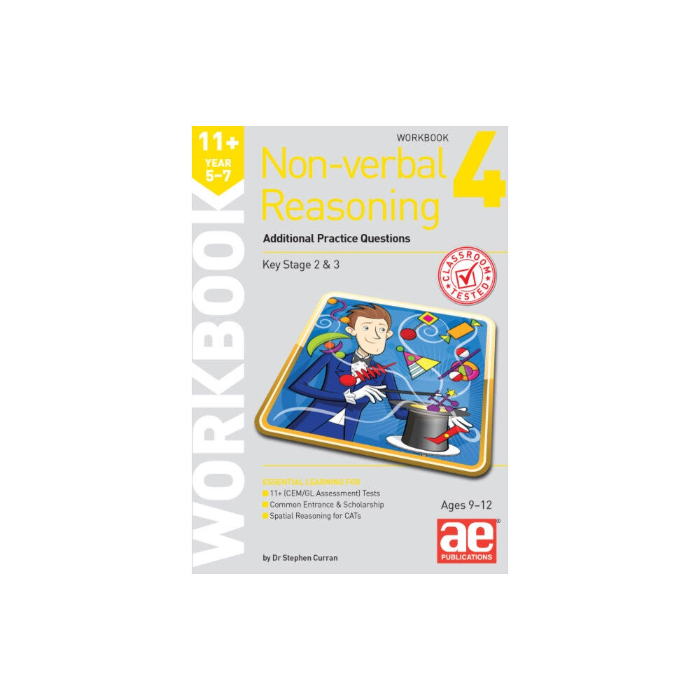 Accelerated Education Publications Ltd 11+ Non-verbal Reasoning Year 5-7 Workbook 4 (häftad, eng)