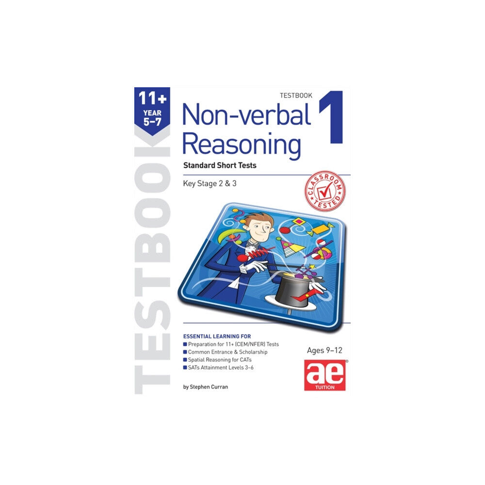 Accelerated Education Publications Ltd 11+ Non-verbal Reasoning Year 5-7 Testbook 1 (häftad, eng)
