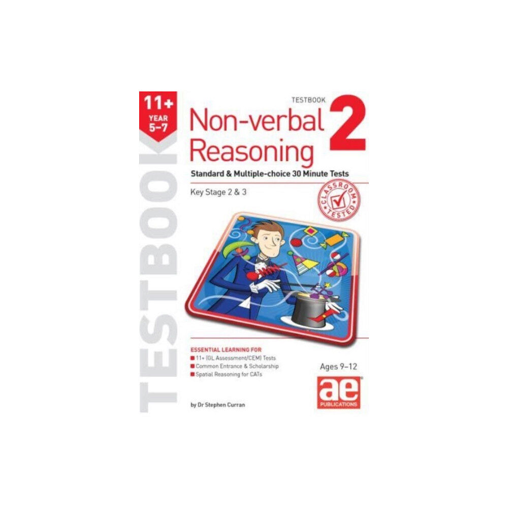 Accelerated Education Publications Ltd 11+ Non-verbal Reasoning Year 5-7 Testbook 2 (häftad, eng)