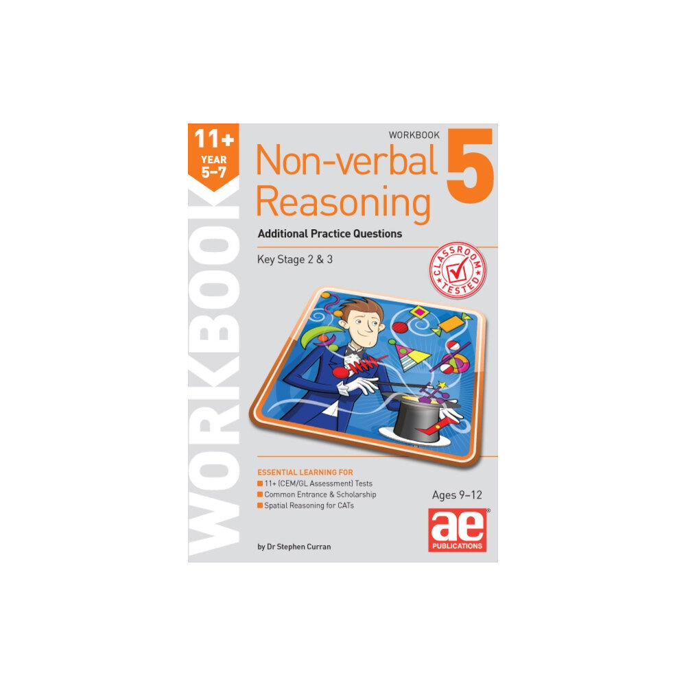 Accelerated Education Publications Ltd 11+ Non-verbal Reasoning Year 5-7 Workbook 5 (häftad, eng)