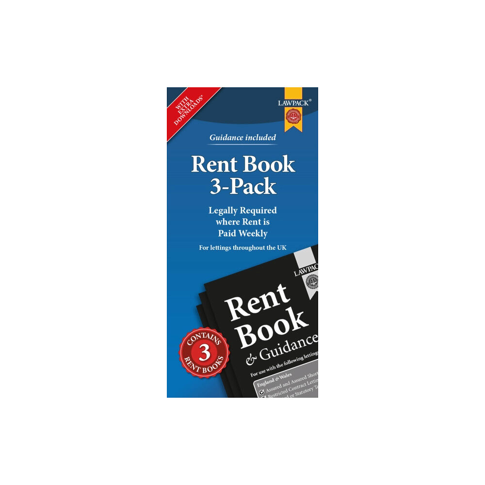 Lawpack Publishing Ltd Rent Books 3-Pack (häftad, eng)