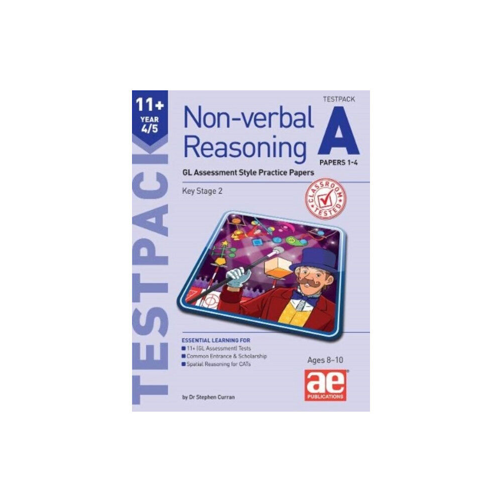 Accelerated Education Publications Ltd 11+ Non-verbal Reasoning Year 4/5 Testpack A Papers 1-4