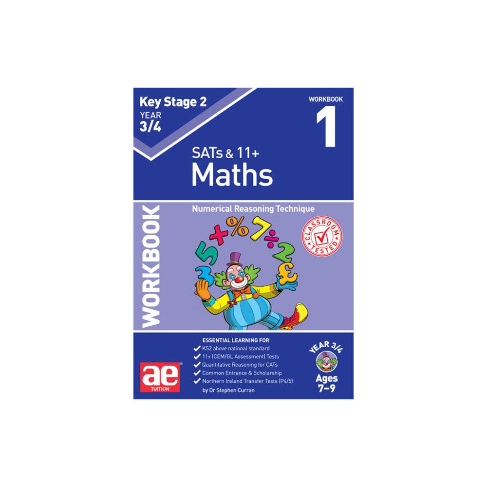 Accelerated Education Publications Ltd KS2 Maths Year 3/4 Workbook 1 (häftad, eng)