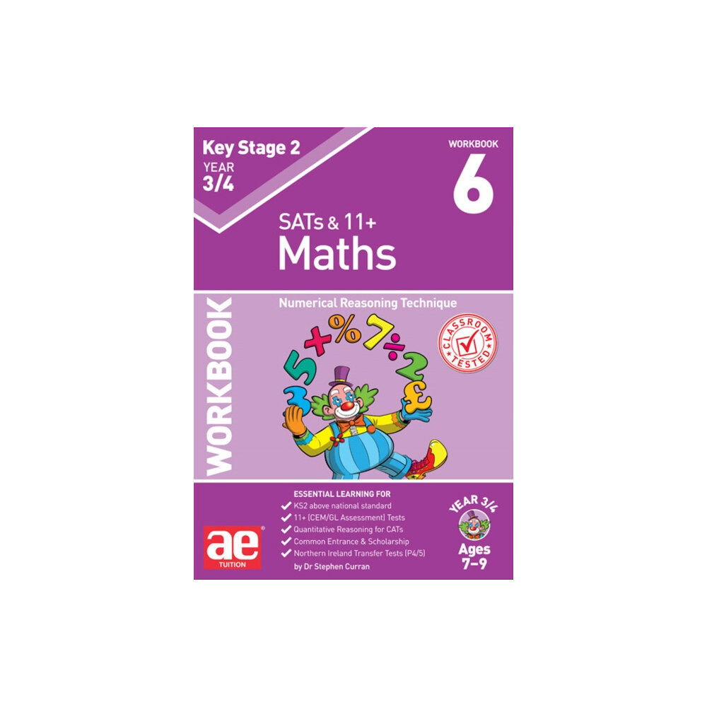 Accelerated Education Publications Ltd KS2 Maths Year 3/4 Workbook 6 (häftad, eng)