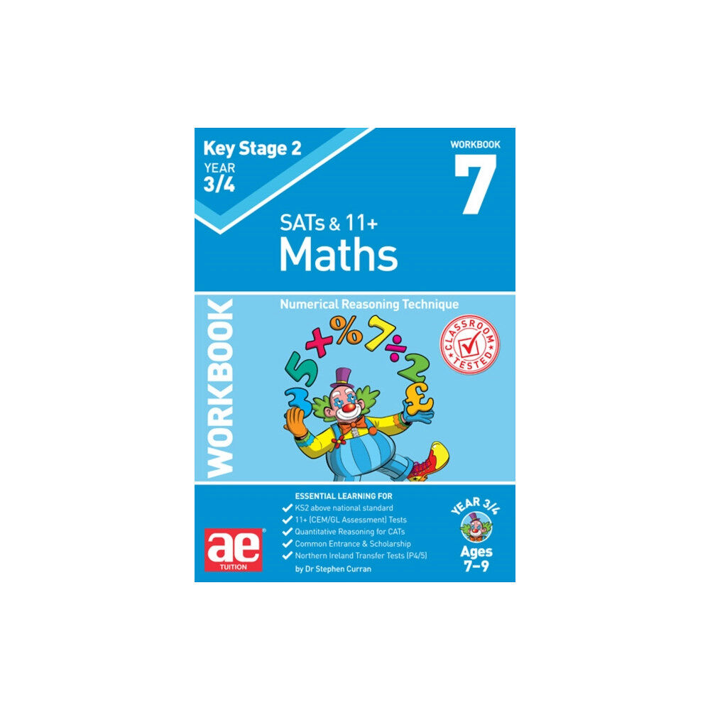 Accelerated Education Publications Ltd KS2 Maths Year 3/4 Workbook 7 (häftad, eng)