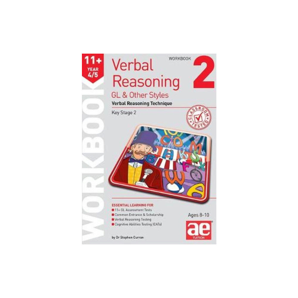 Accelerated Education Publications Ltd 11+ Verbal Reasoning Year 4/5 GL & Other Styles Workbook 2 (häftad, eng)