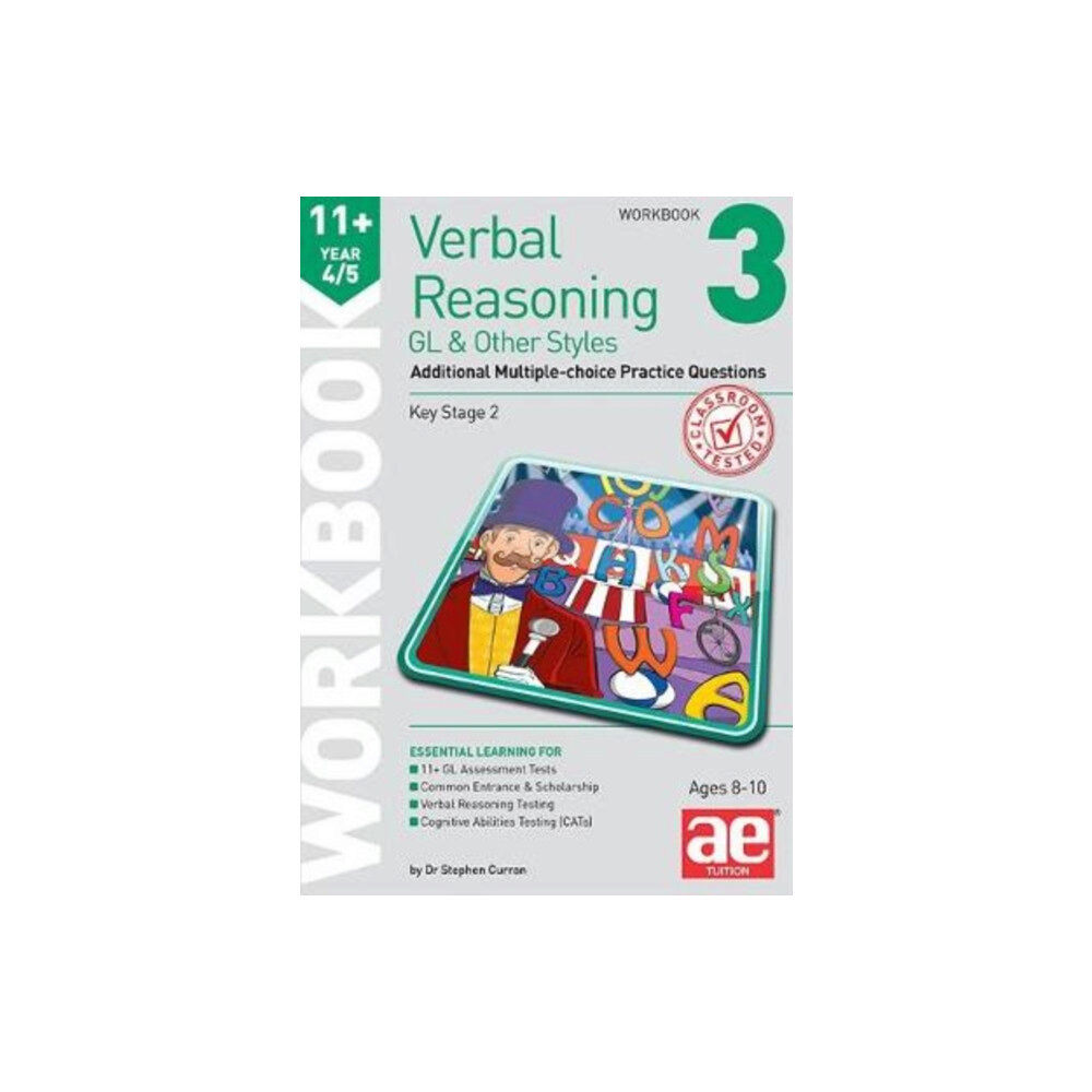 Accelerated Education Publications Ltd 11+ Verbal Reasoning Year 4/5 GL & Other Styles Workbook 3 (häftad, eng)