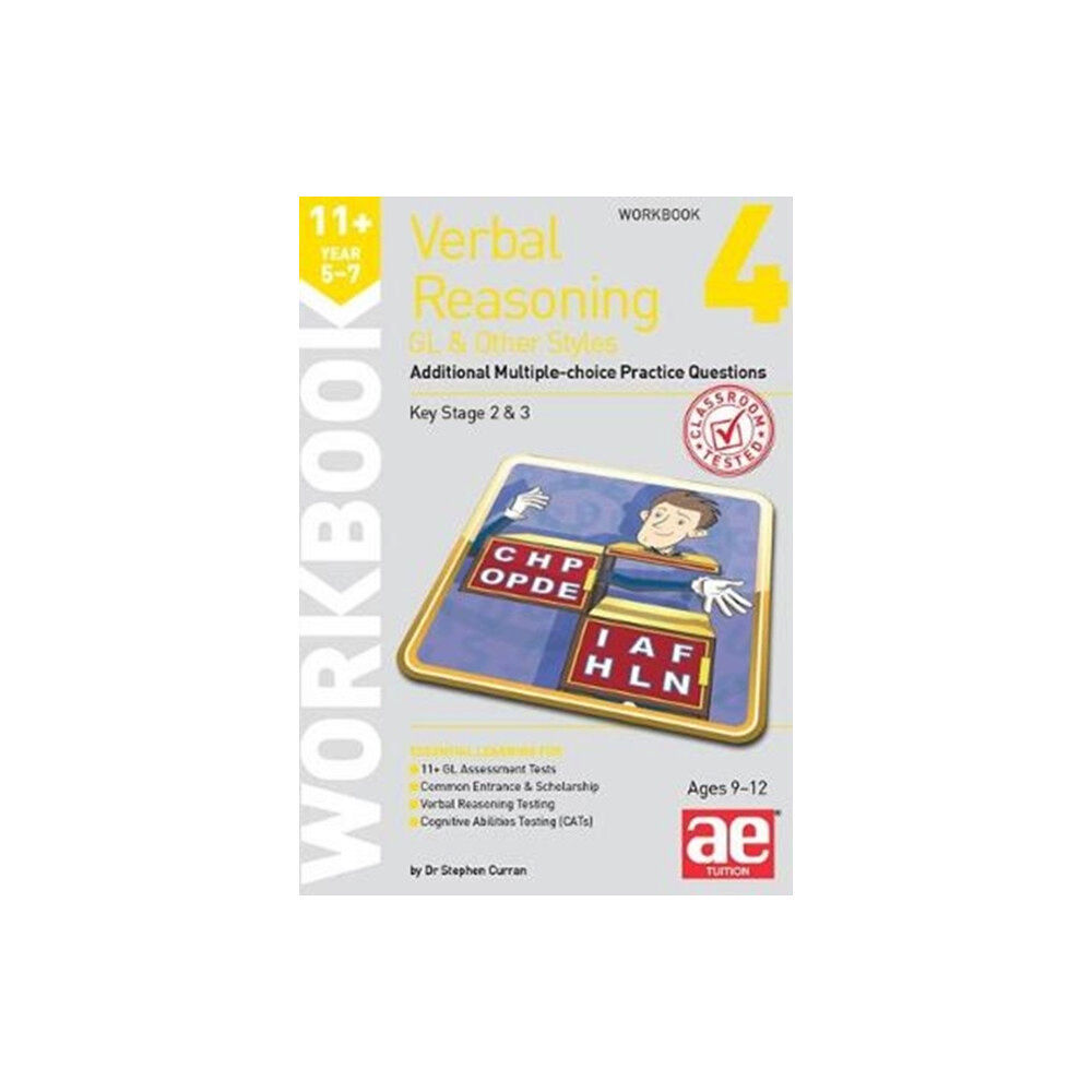 Accelerated Education Publications Ltd 11+ Verbal Reasoning Year 5-7 GL & Other Styles Workbook 4 (häftad, eng)