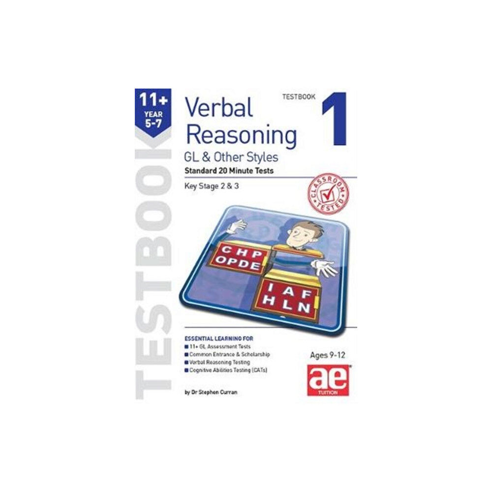 Accelerated Education Publications Ltd 11+ Verbal Reasoning Year 5-7 GL & Other Styles Testbook 1 (häftad, eng)