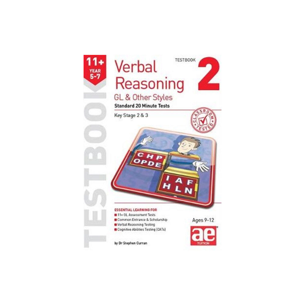 Accelerated Education Publications Ltd 11+ Verbal Reasoning Year 5-7 GL & Other Styles Testbook 2 (häftad, eng)