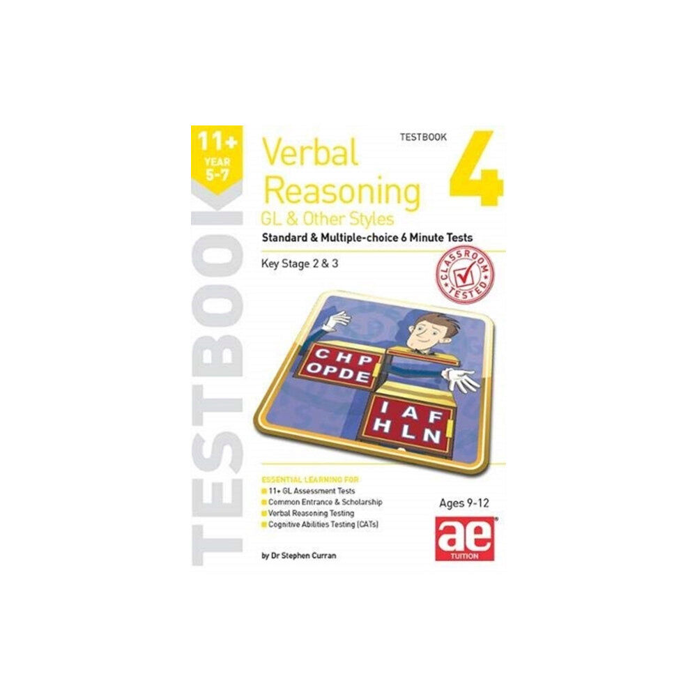 Accelerated Education Publications Ltd 11+ Verbal Reasoning Year 5-7 GL & Other Styles Testbook 4 (häftad, eng)