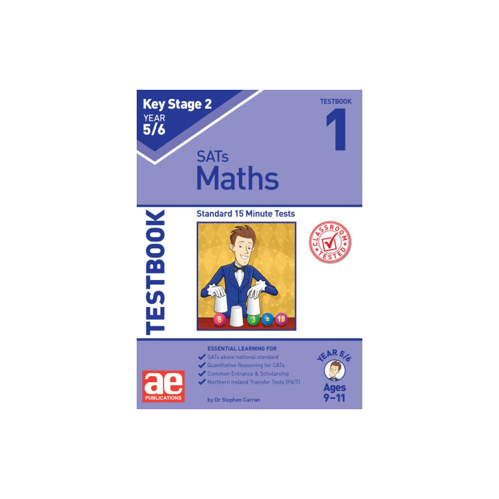 Accelerated Education Publications Ltd KS2 Maths Year 5/6 Testbook 1 (häftad, eng)