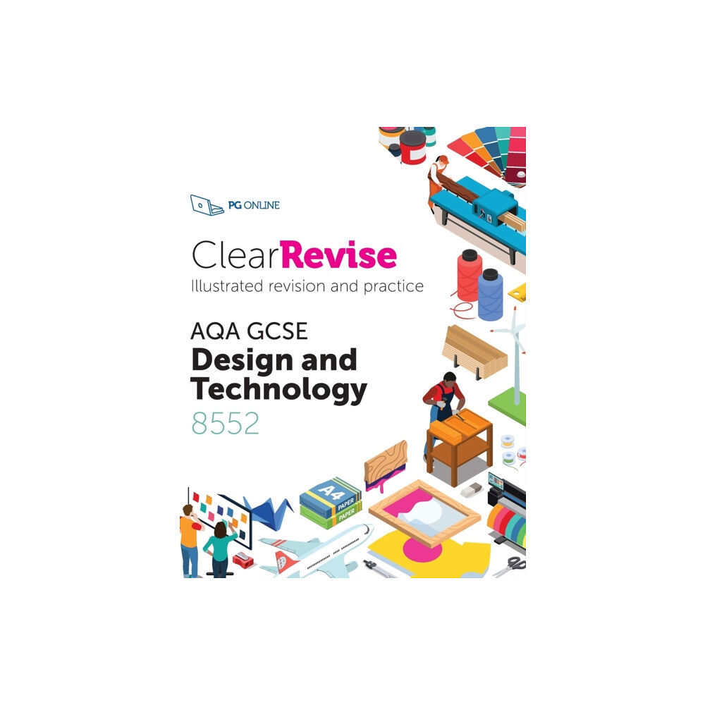 PG Online Limited ClearRevise AQA GCSE Design and Technology 8552 (häftad, eng)