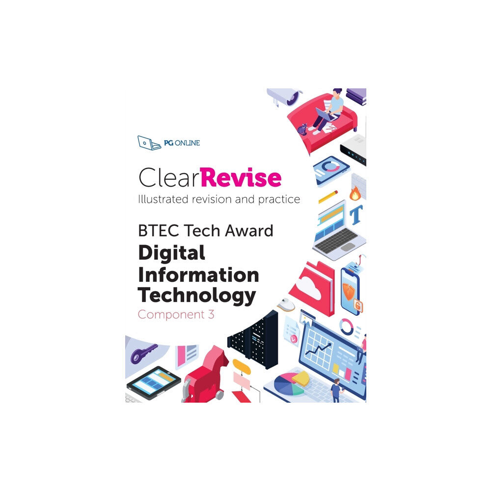 PG Online Limited ClearRevise BTEC Digital Information Technology Level 1/2 Component 3 (häftad, eng)