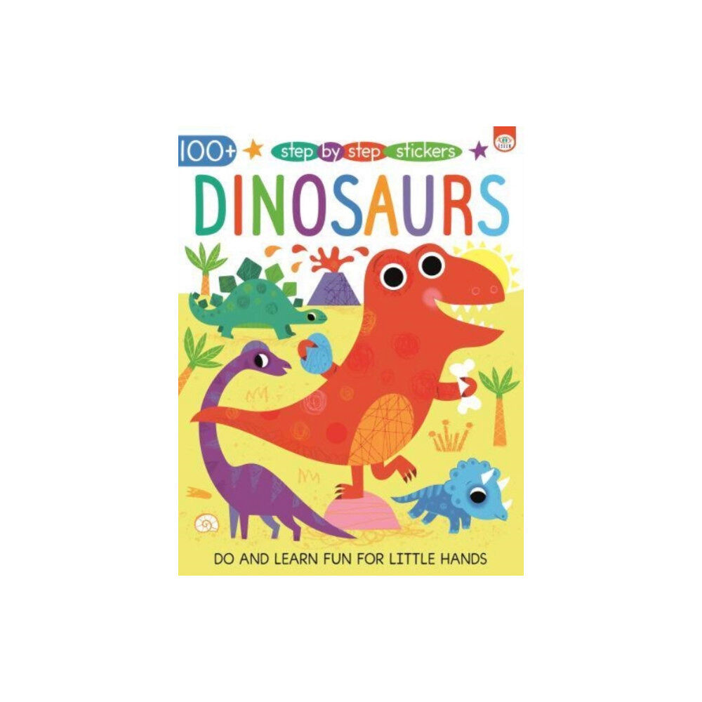 iSeek Ltd Step by Step Stickers Dinosaurs (häftad, eng)
