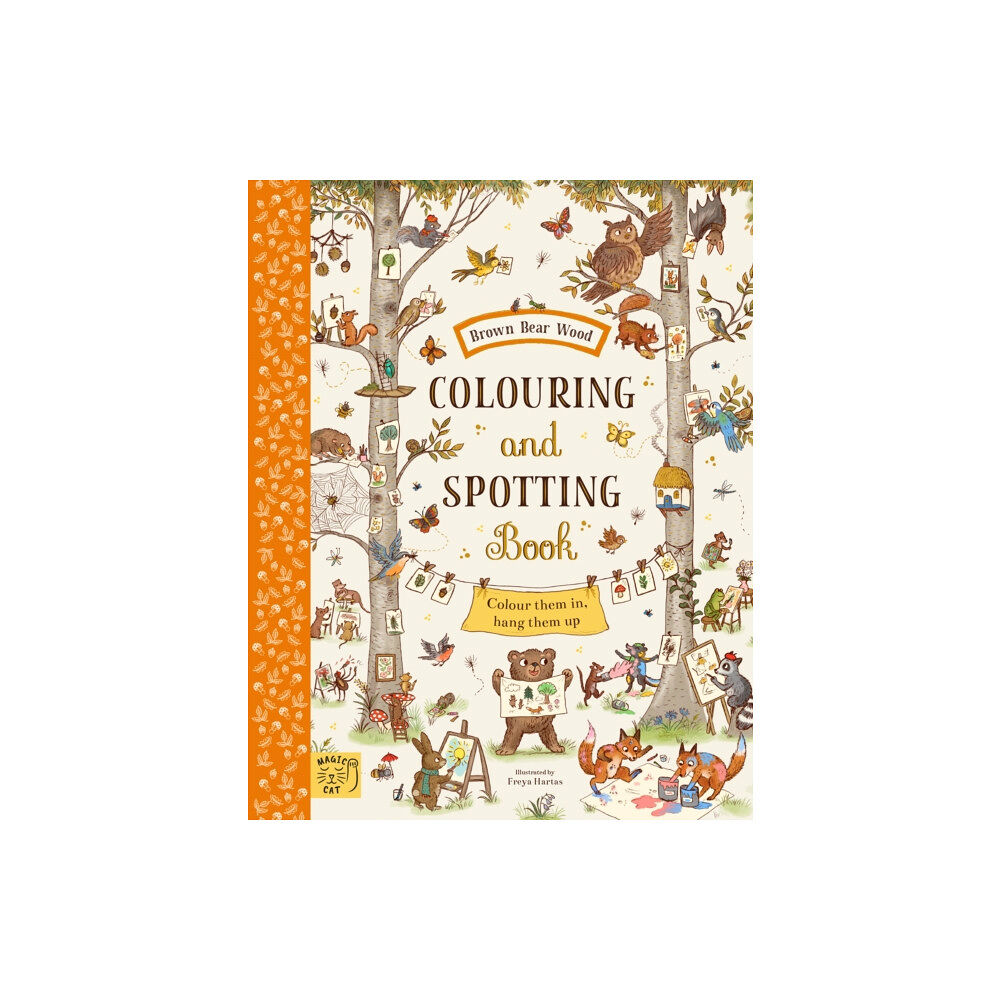 Magic Cat Publishing Brown Bear Wood: Colouring and Spotting Book (häftad, eng)