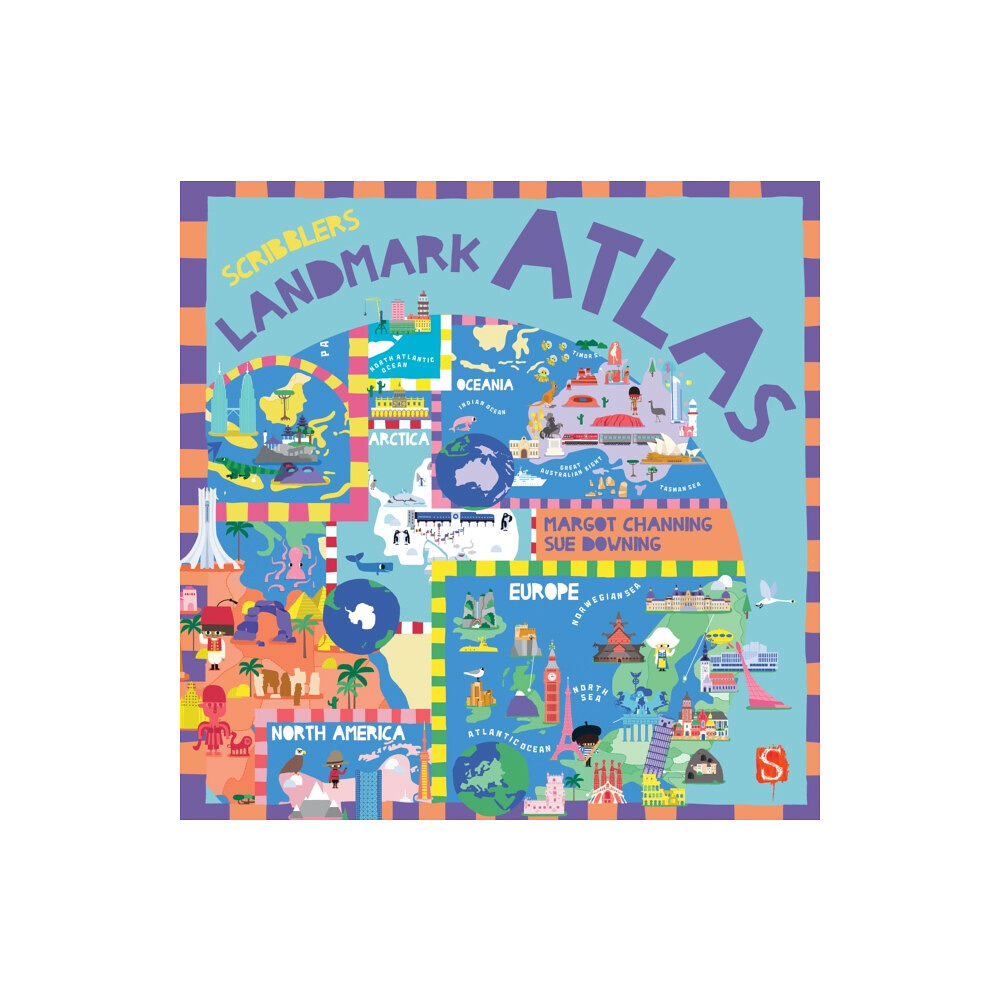 Salariya Book Company Ltd Scribblers' Landmark Atlas (bok, board book, eng)