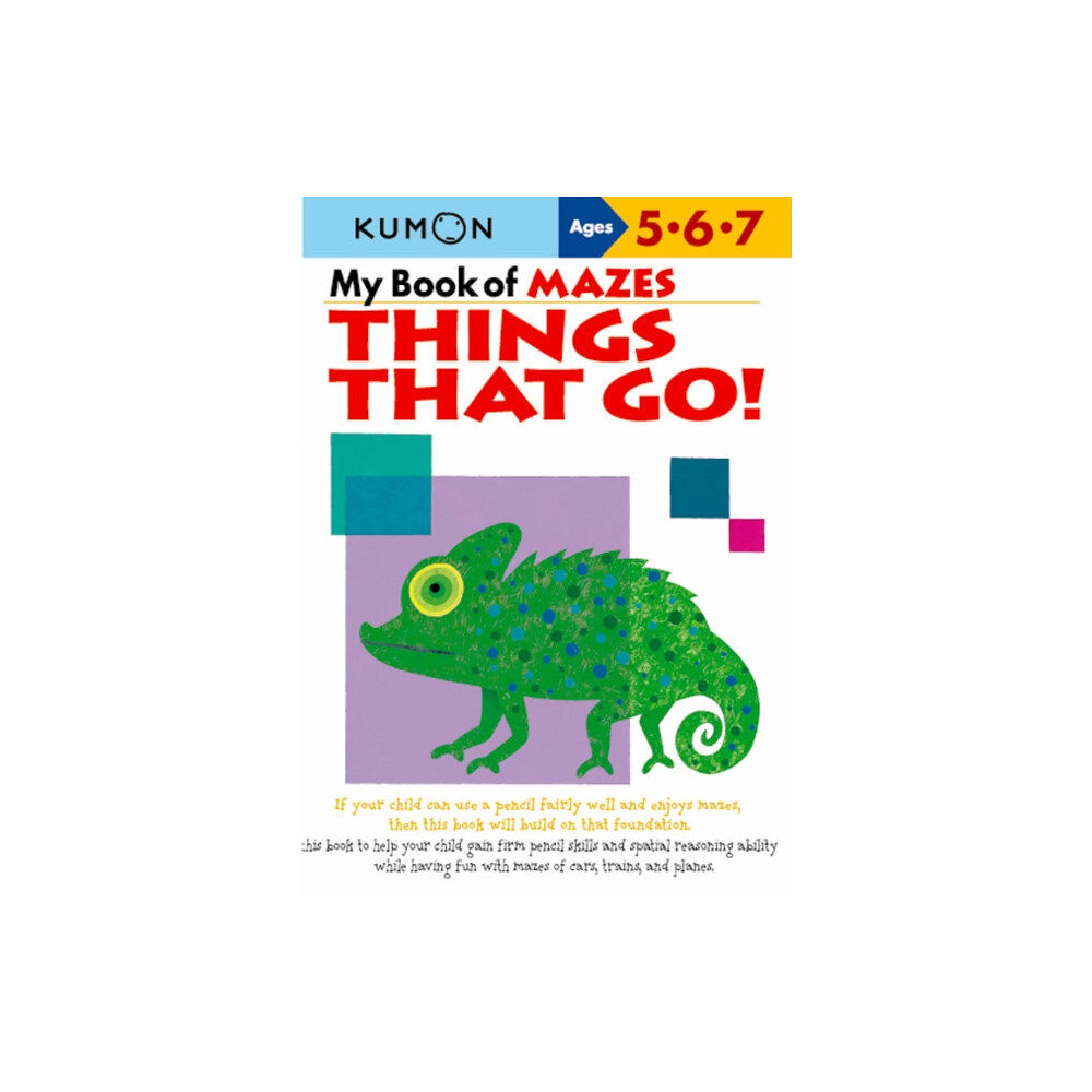 Kumon Publishing North America, Inc My Book Of Mazes: Things That Go! (häftad, eng)