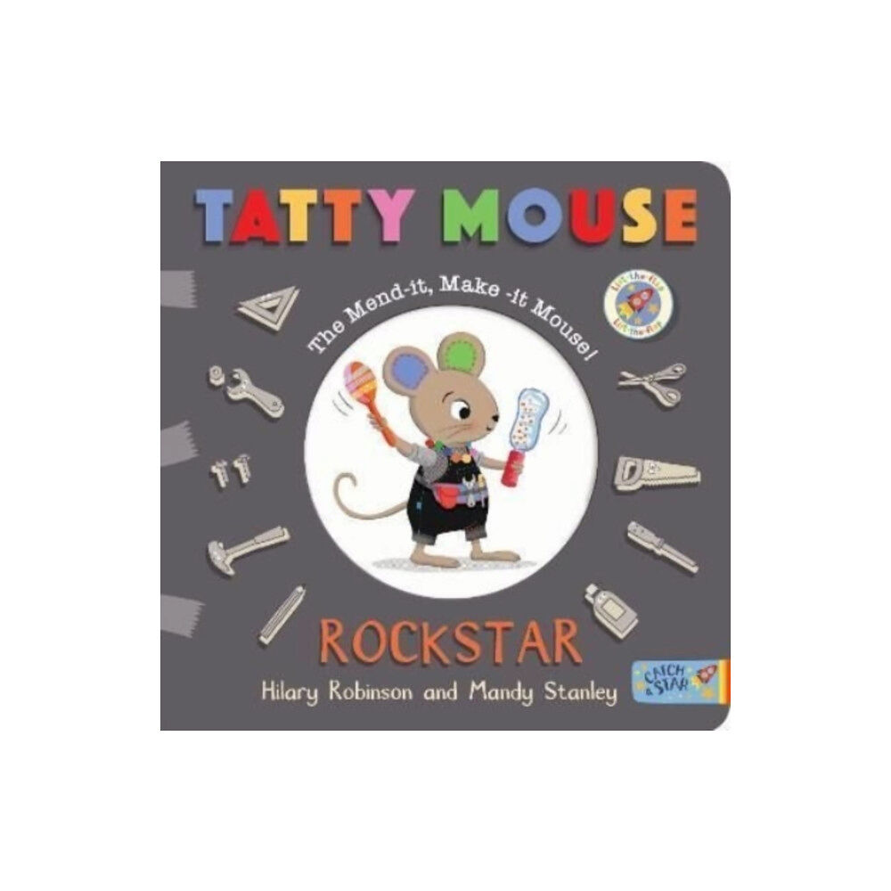 New Frontier Publishing Tatty Mouse Rock Star (bok, board book, eng)