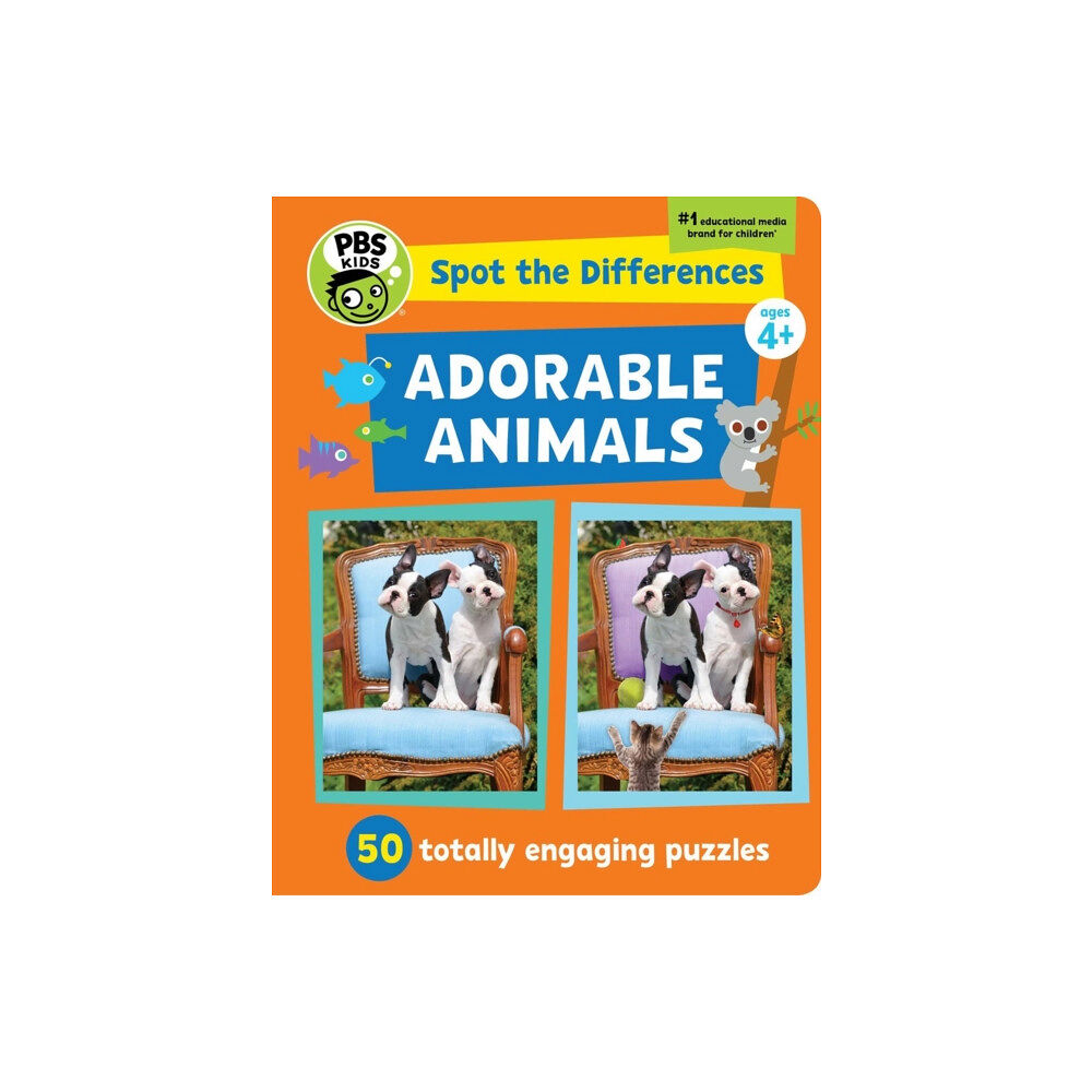 Downtown Bookworks Spot the Differences: Adorable Animals (inbunden, eng)