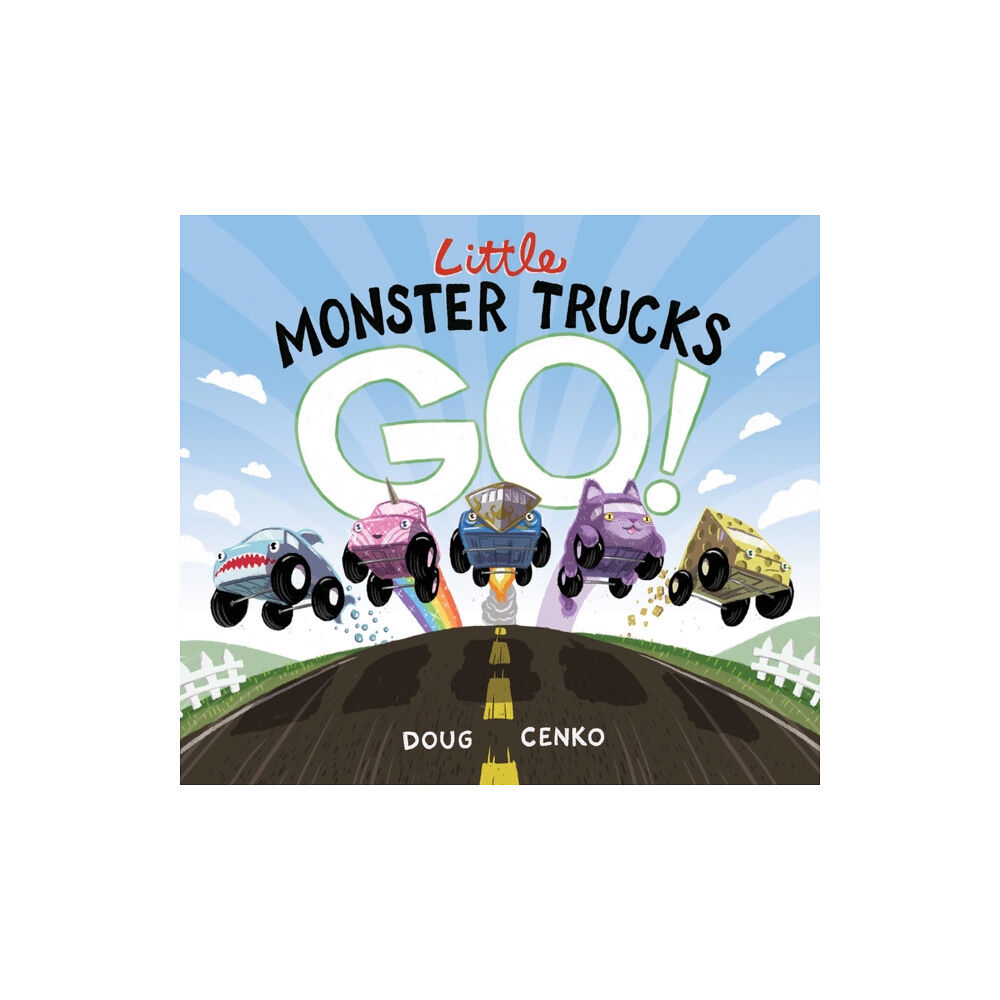 Blue Manatee Press Little Monster Trucks GO! (inbunden, eng)