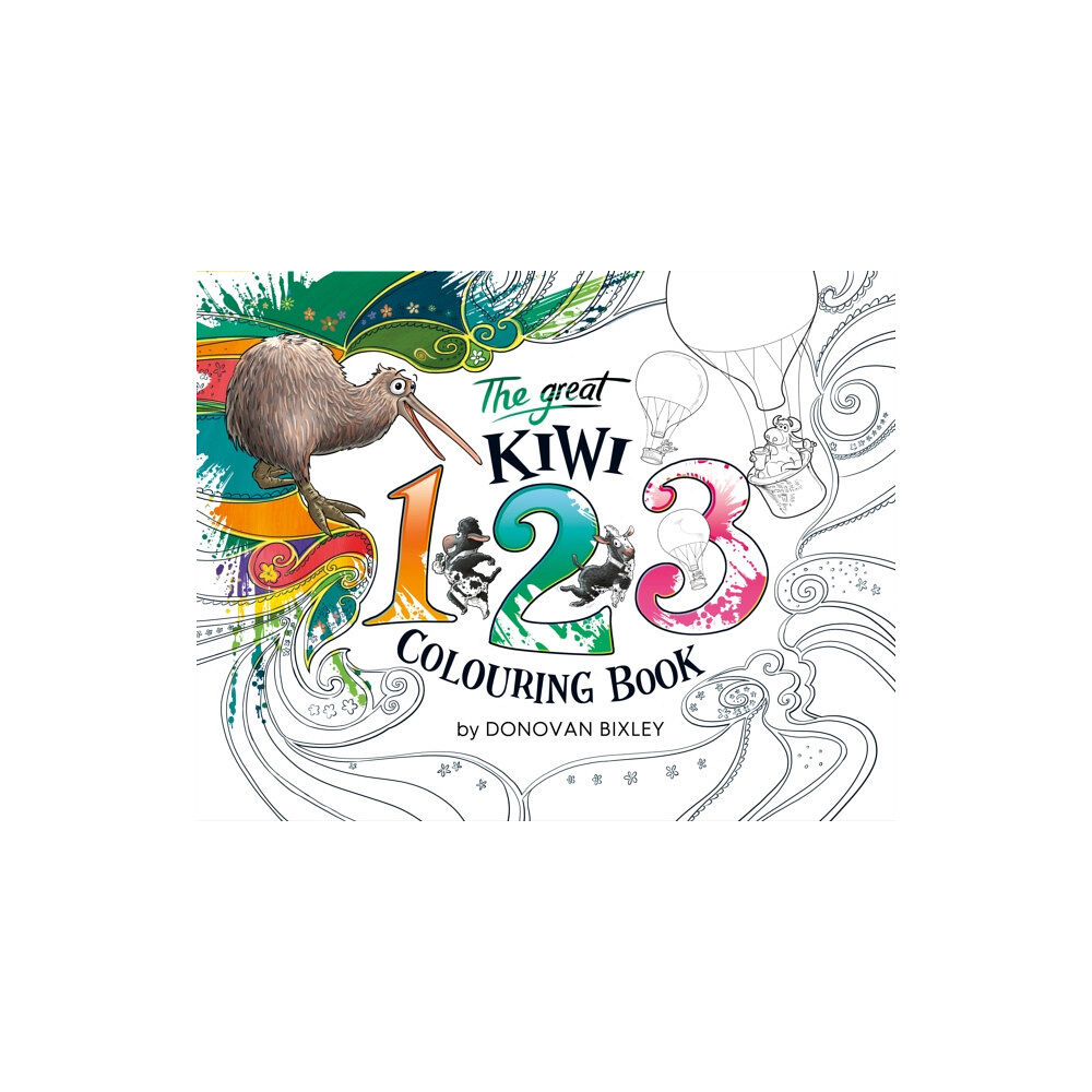 Upstart Press Ltd The Great Kiwi 123 Colouring Book (häftad, eng)