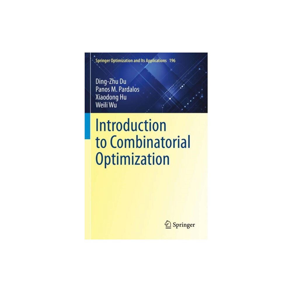 Springer International Publishing AG Introduction to Combinatorial Optimization (häftad, eng)