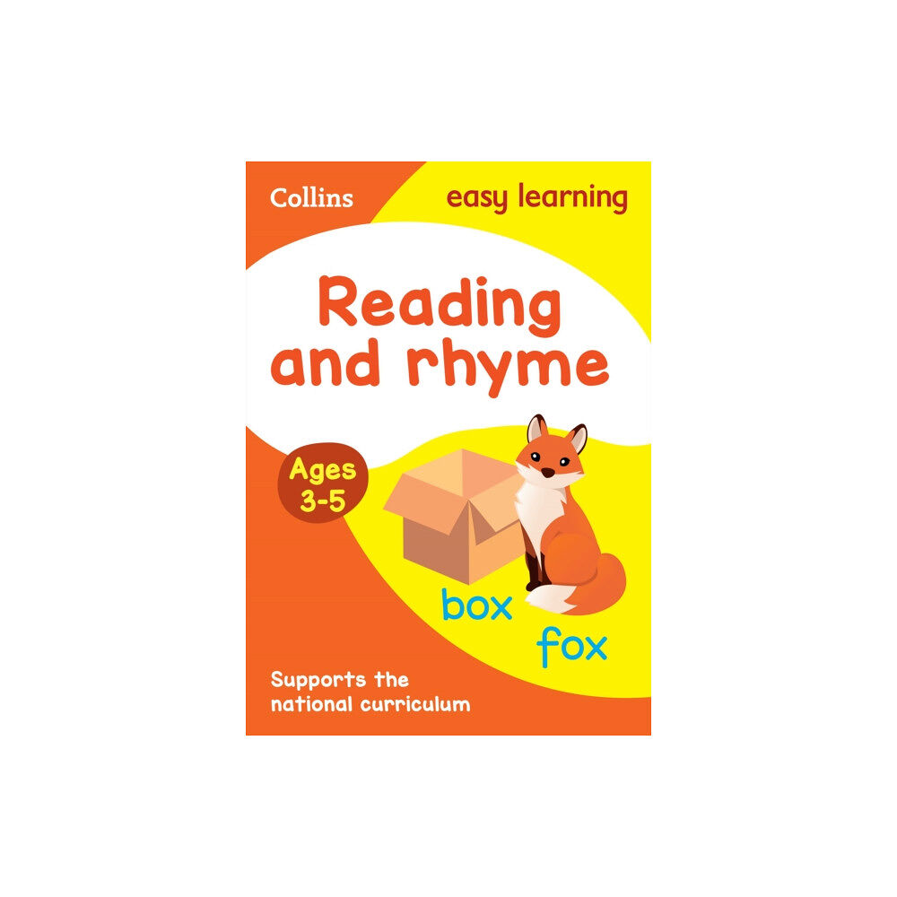 HarperCollins Publishers Reading and Rhyme Ages 3-5 (häftad, eng)