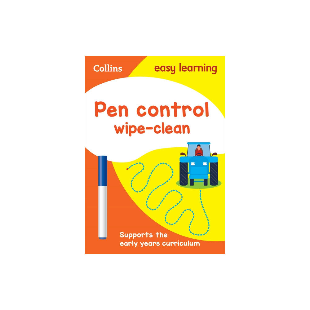 HarperCollins Publishers Pen Control Age 3-5 Wipe Clean Activity Book (häftad, eng)