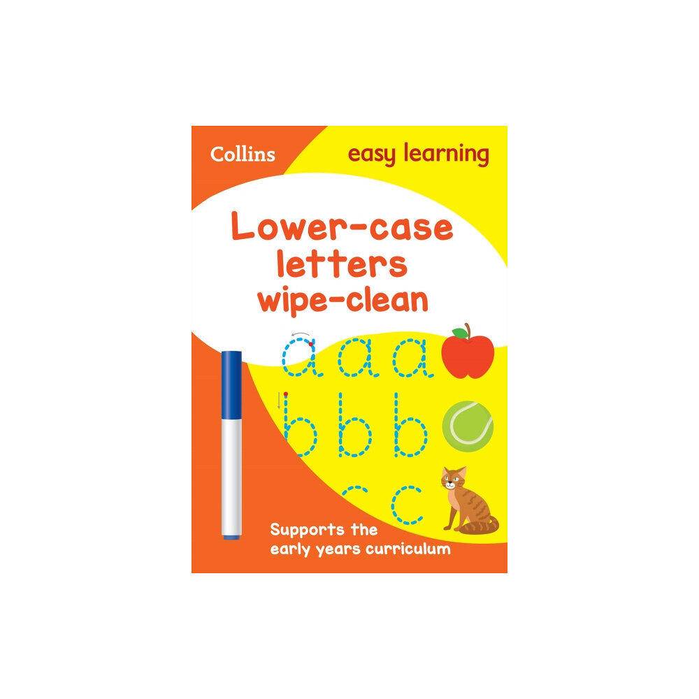 HarperCollins Publishers Lower Case Letters Age 3-5 Wipe Clean Activity Book (häftad, eng)