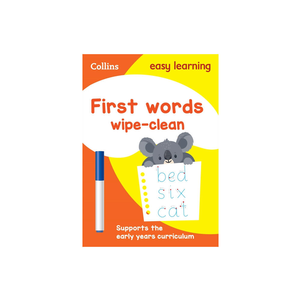 HarperCollins Publishers First Words Age 3-5 Wipe Clean Activity Book (häftad, eng)