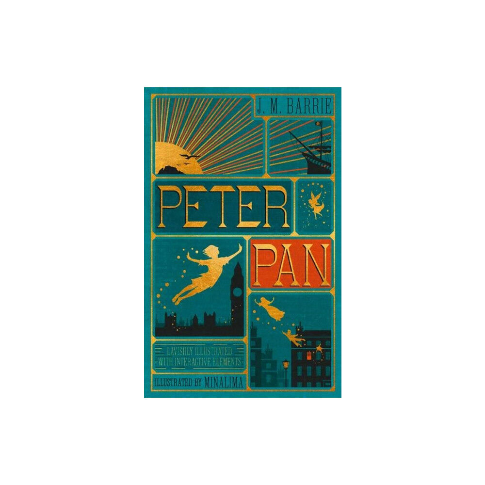 Harpercollins publishers inc Peter Pan (MinaLima Edition) (lllustrated with Interactive Elements) (inbunden, eng)