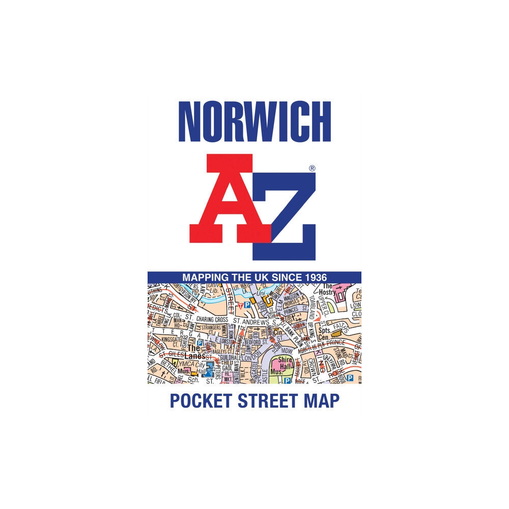 HarperCollins Publishers Norwich A-Z Pocket Street Map (häftad, eng)
