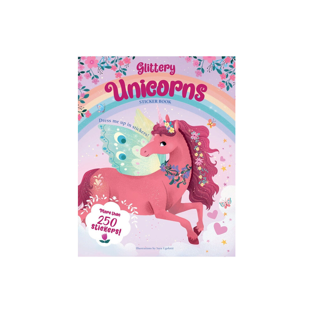 White Star Glittery Unicorns: Sticker Book (häftad, eng)