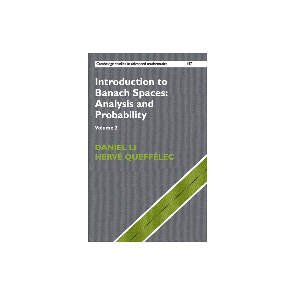 Cambridge University Press Introduction to Banach Spaces: Analysis and Probability (inbunden, eng)